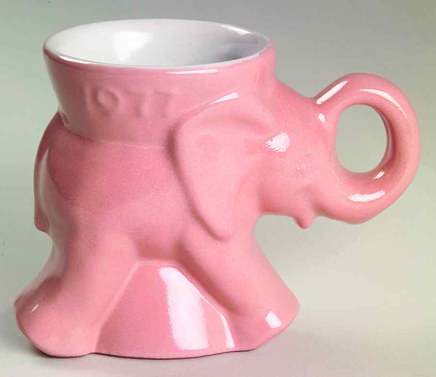 Political Mugs Republican-Gop 1977 Gop - No Box by Frankoma-1