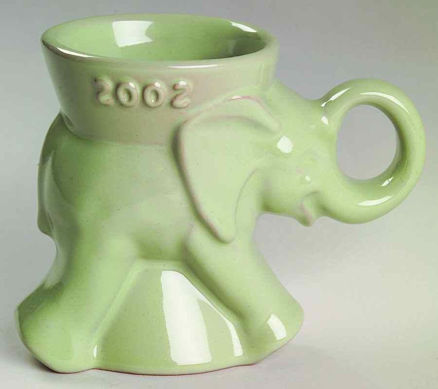 Political Mugs Republican-Gop 2002 Gop - No Box by Frankoma-1