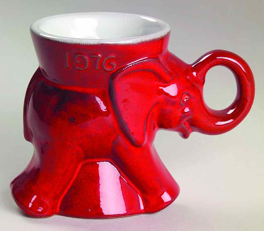 Political Mugs Republican-Gop 1976 Gop - No Box by Frankoma-1