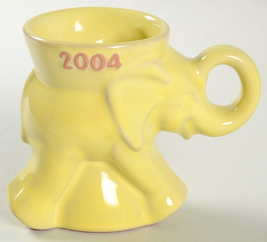 Political Mugs Republican-Gop 2004 Gop - No Box by Frankoma-1