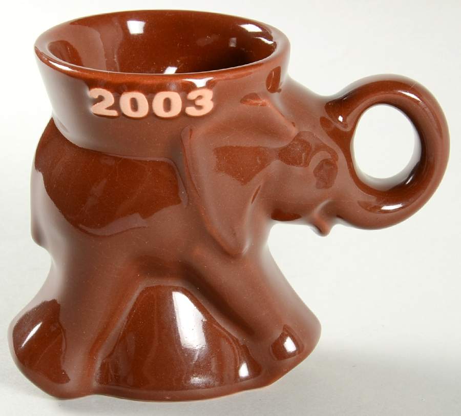 Political Mugs Republican-Gop 2003 Gop - No Box by Frankoma-1