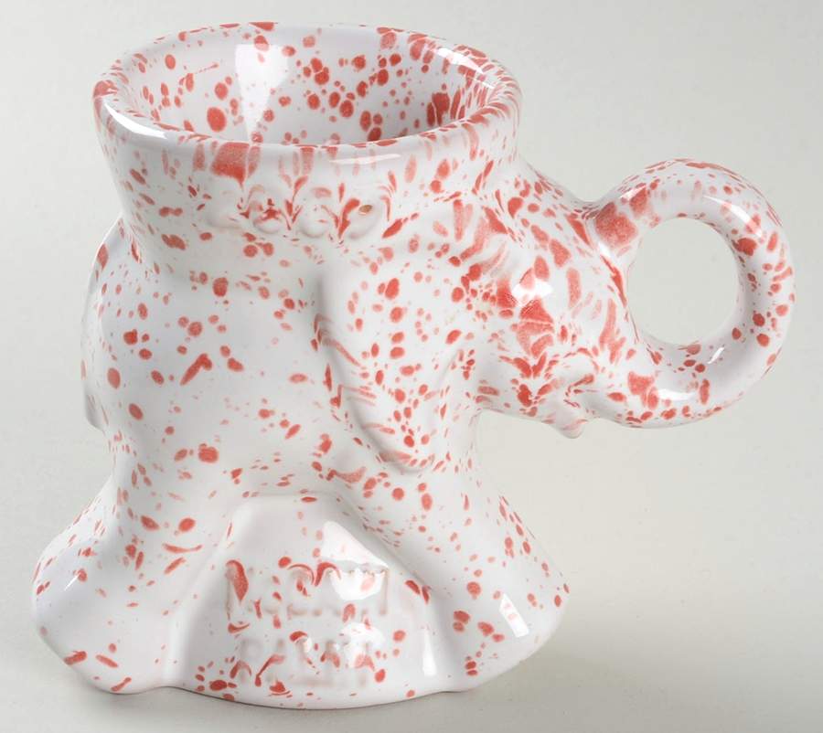 Political Mugs Republican-Gop 2009 Gop-Mccain/Palin-Confetti - No Box 42b by Frankoma-1