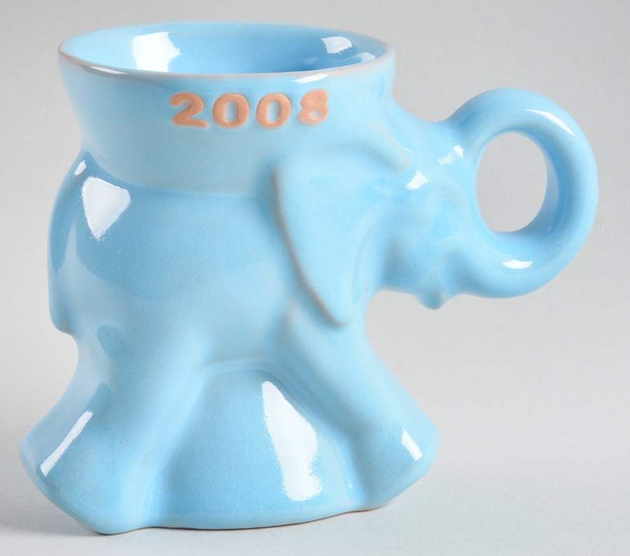 Political Mugs Republican-Gop 2008 Gop - No Box by Frankoma-1