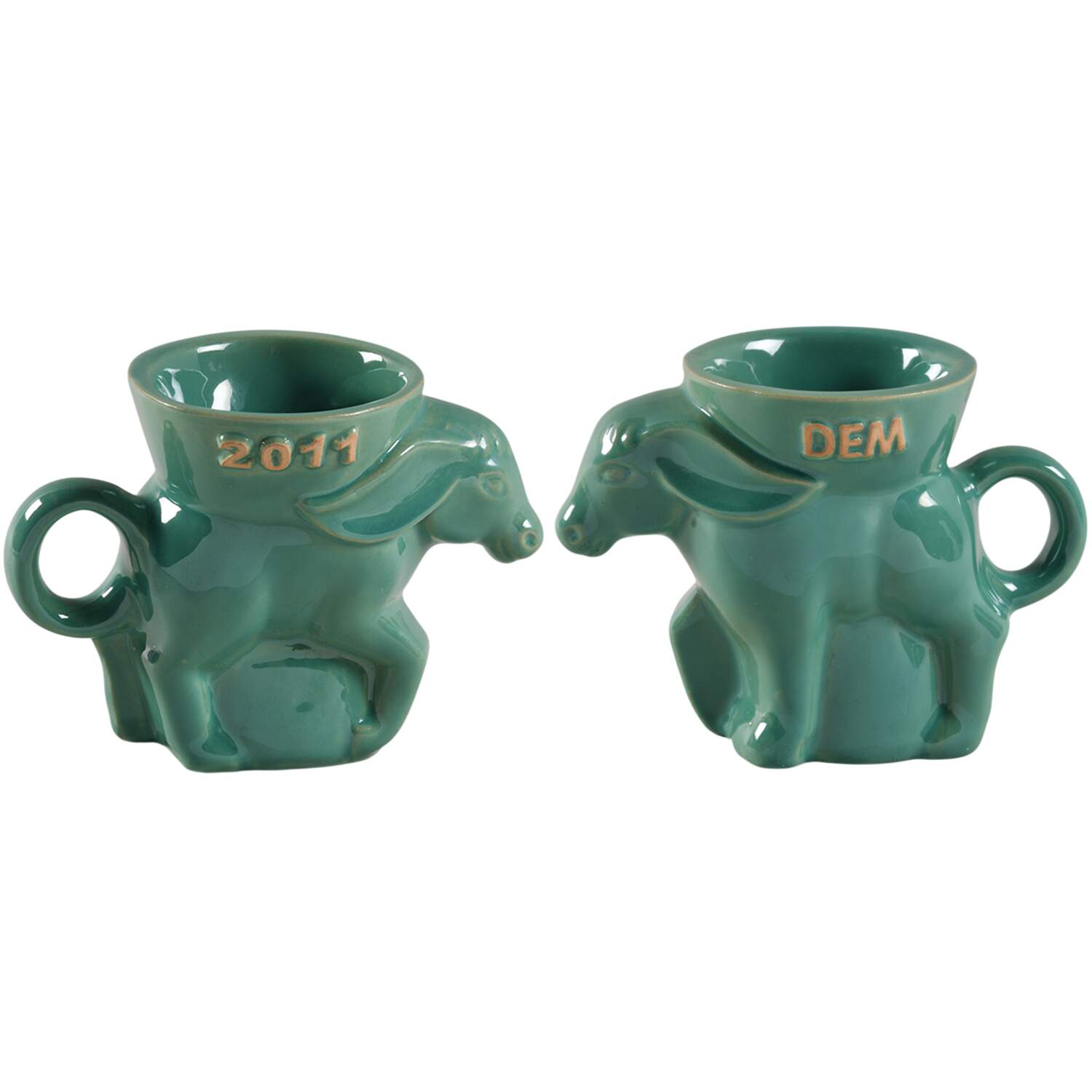 Political Mugs Democratic-Dem 2011 Dem - No Box by Frankoma-1