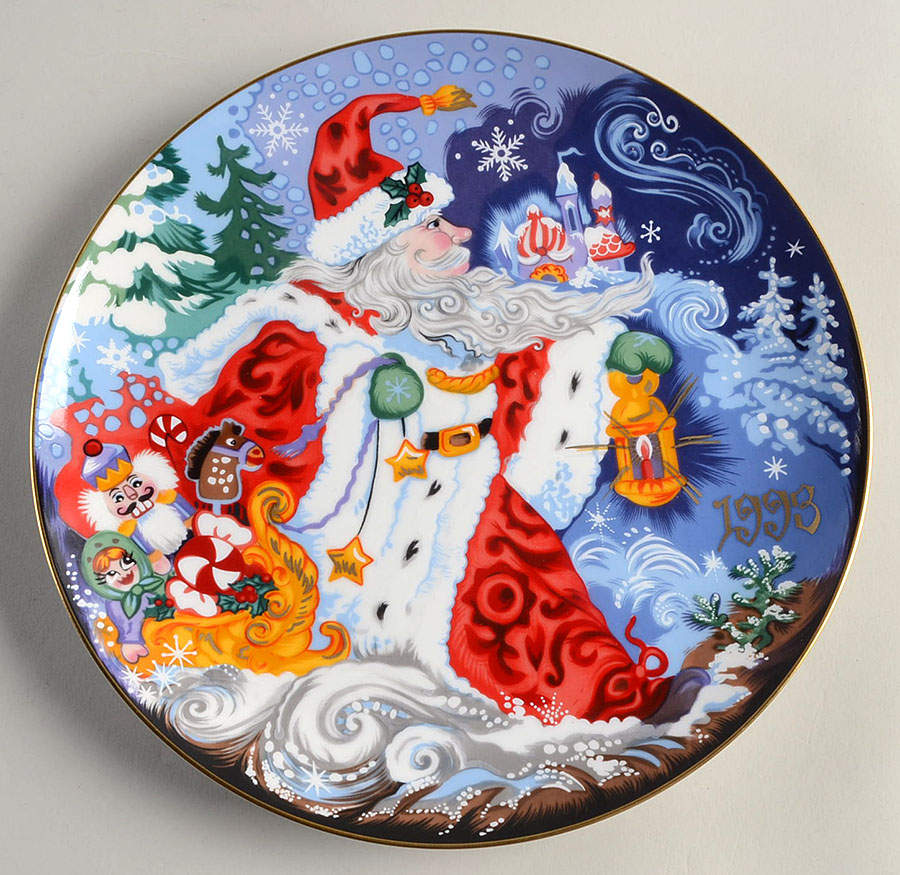 Myths of Santa Claus Russian - No Box by Fitz & Floyd-1