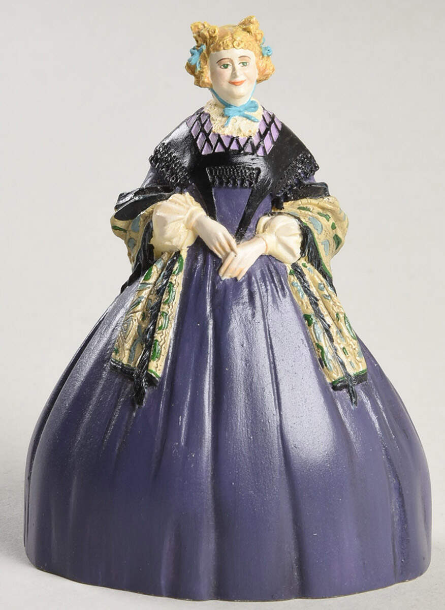 Gone with The Wind-Mini Aunt Pittypat - No Box by Franklin Mint-1