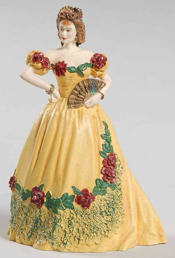 Gone with The Wind-Mini Belle Watling - No Box by Franklin Mint-1