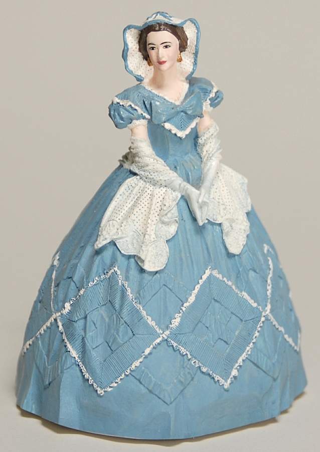 Gone with The Wind-Mini Melanie Wilkes - No Box by Franklin Mint-1
