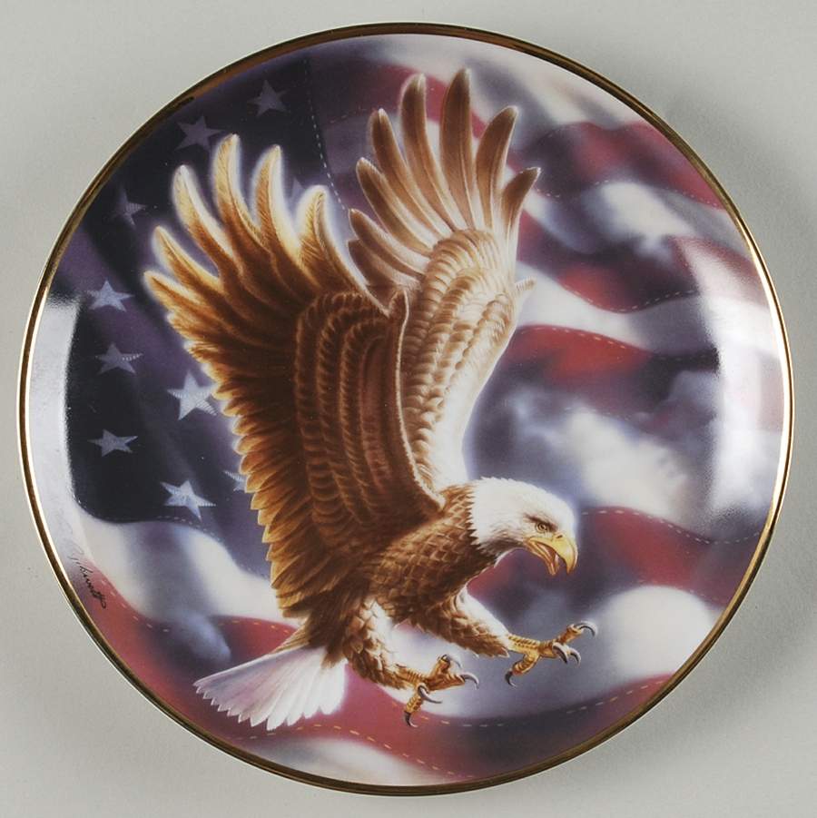 Ronald Van Ruyckevelt Eagle The American Eagle - No Box by Franklin Mint-1