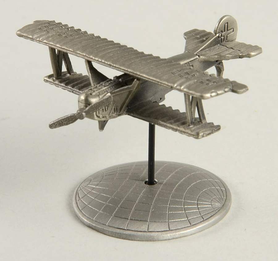 Worlds Greatest Aircraft Fokker D Vii - No Box by Franklin Mint-1