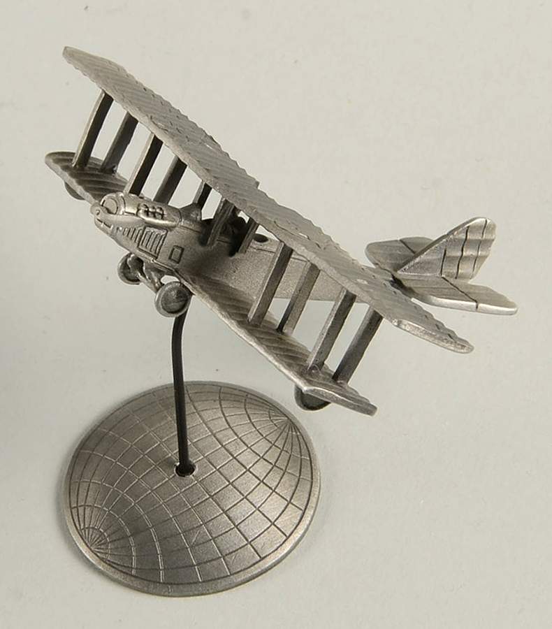Worlds Greatest Aircraft Curtis Jenny - No Box by Franklin Mint-1