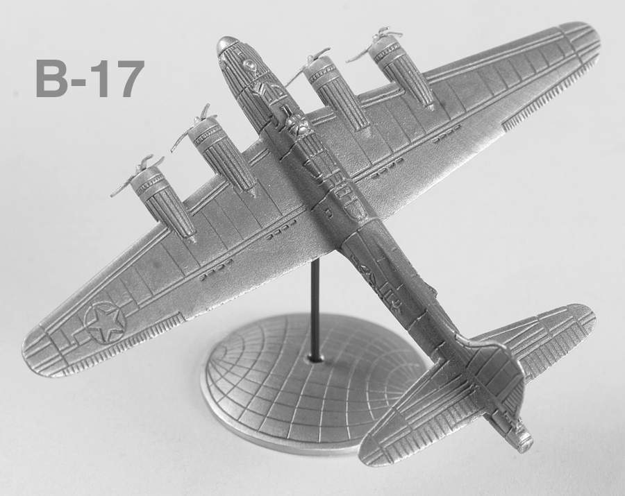 Worlds Greatest Aircraft B-17 Flying Fortress - No Box by Franklin Mint-1