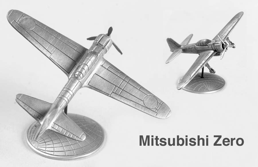 Worlds Greatest Aircraft A6m Zero - No Box by Franklin Mint-1