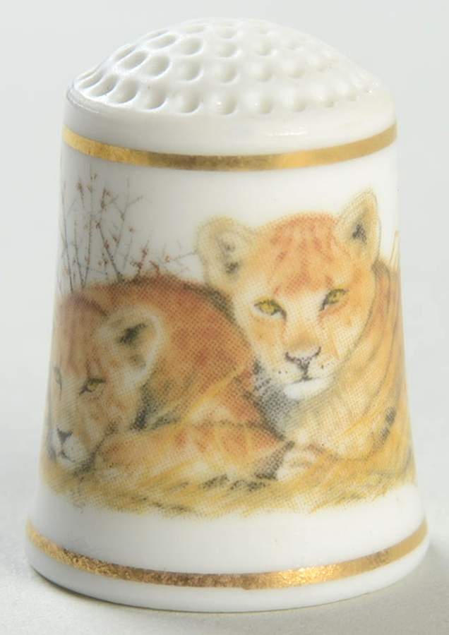 Baby Animals of The World Lion Cubs - No Box by Franklin Mint-1