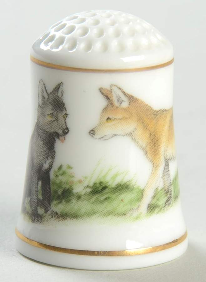 Baby Animals of The World Wolf - No Box by Franklin Mint-1