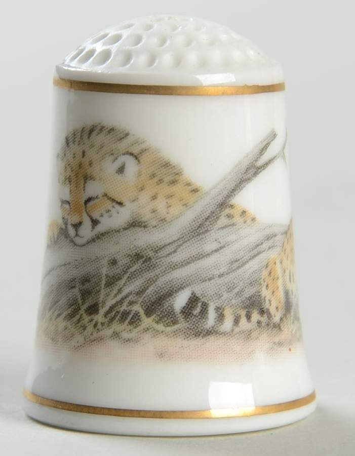 Baby Animals of The World Cheetah - No Box by Franklin Mint-1