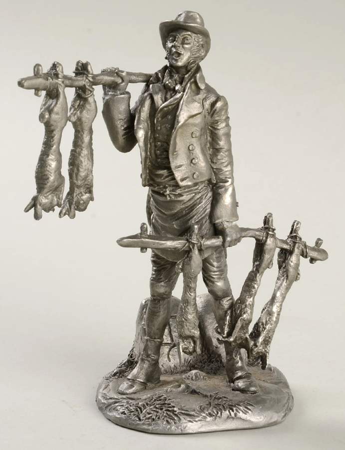 Cries of Olde London Rabbit Man-Rabbits-Buy A Fresh Rabbit - No Box by Franklin Mint-1