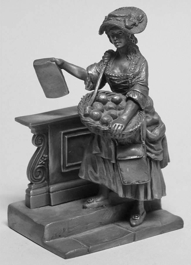 Cries of Olde London Playbill Seller-Buy A Bill Of The Play - Boxed by Franklin Mint-1