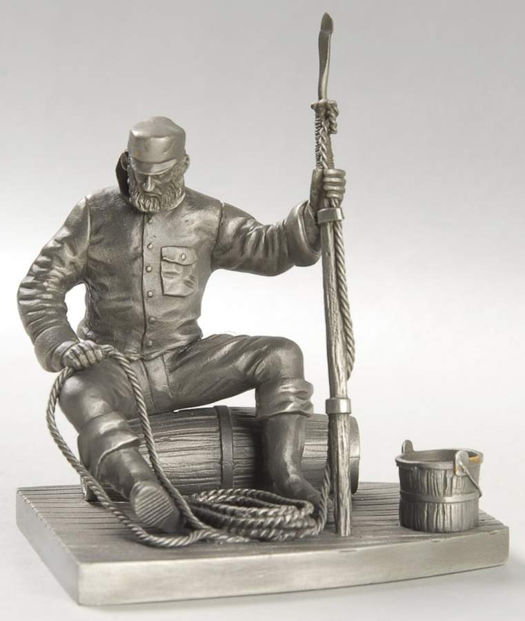 Men & Women Who Built America Harpooner - No Box by Franklin Mint-1