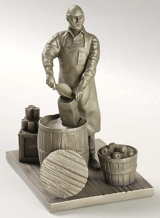 Men & Women Who Built America Shopkeeper - No Box by Franklin Mint-1