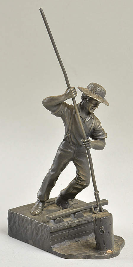 The American People Canal Boat Man-1816-1835 - No Box by Franklin Mint-1