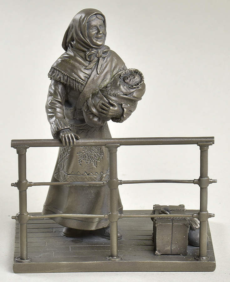 The American People Immigrant-1896-1915 - No Box by Franklin Mint-1