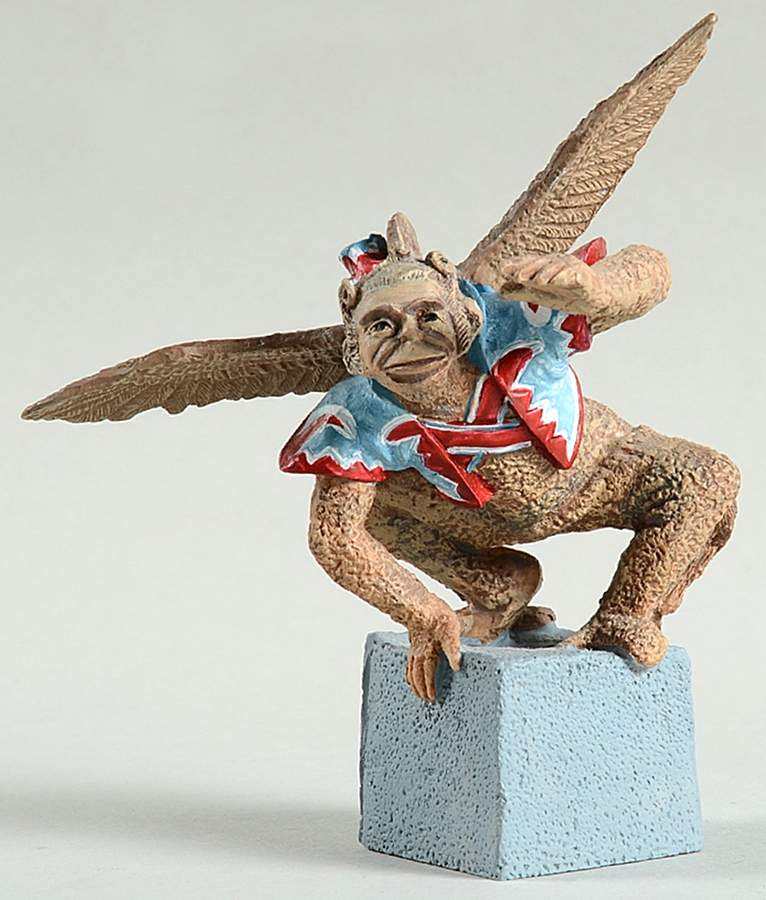 Wizard of Oz Portrait Sculptures Flying Monkey - No Box by Franklin Mint-1