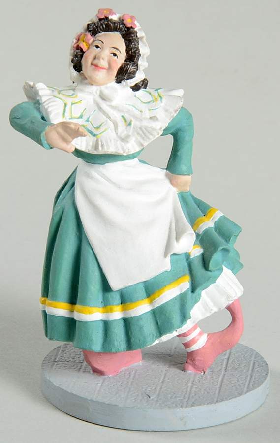 Wizard of Oz Portrait Sculptures The Munchkin Woman - No Box by Franklin Mint-1