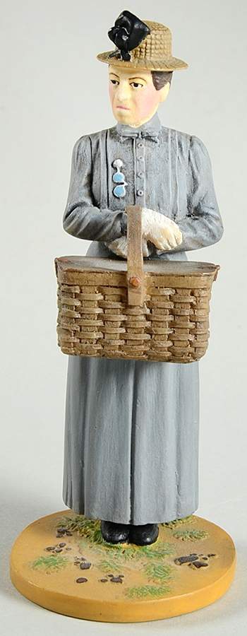 Wizard of Oz Portrait Sculptures Miss Gulch - No Box by Franklin Mint-1