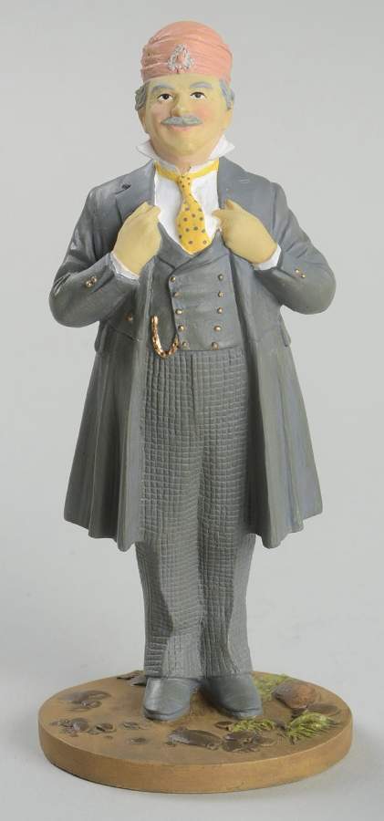 Wizard of Oz Portrait Sculptures Professor Marvel - No Box by Franklin Mint-1