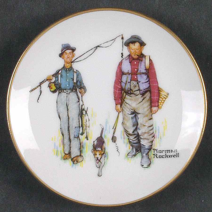 Four Seasons Miniature-Plates Pure Luck - No Box by Fairmont Collectible-1