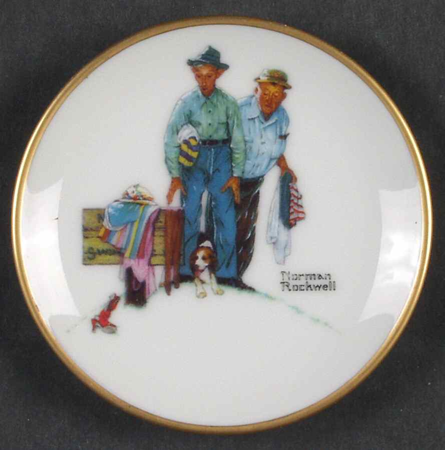 Four Seasons Miniature-Plates Sweet Surprise - Boxed by Fairmont Collectible-1