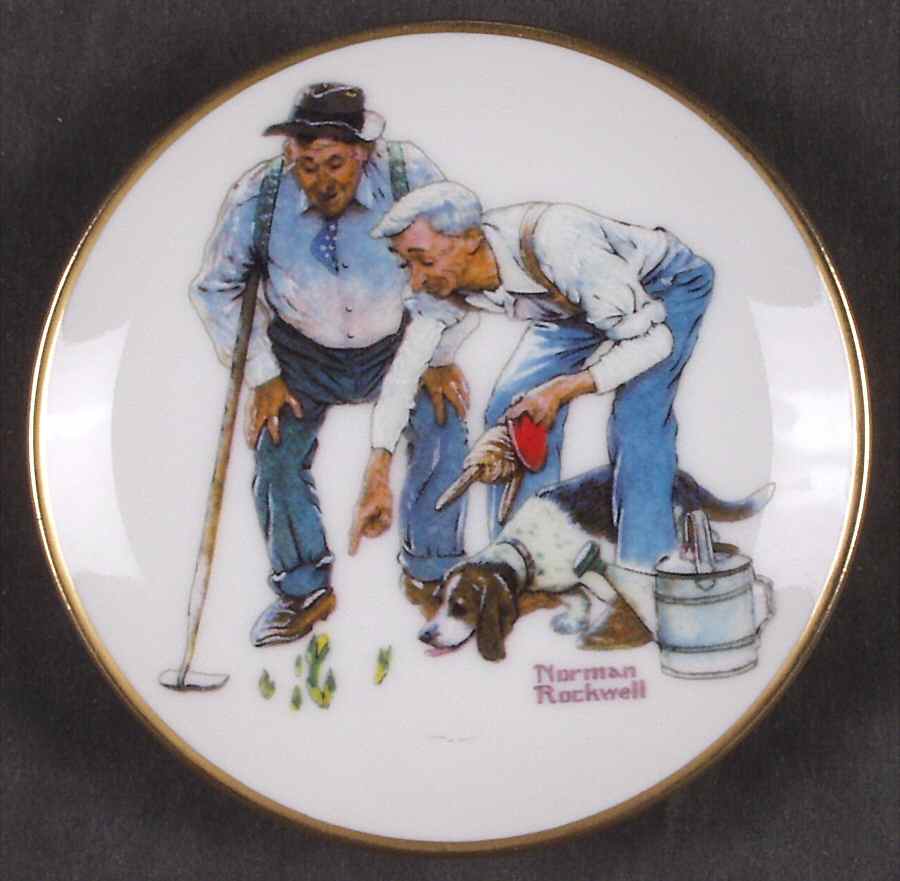 Four Seasons Miniature-Plates Shared Success - Boxed by Fairmont Collectible-1