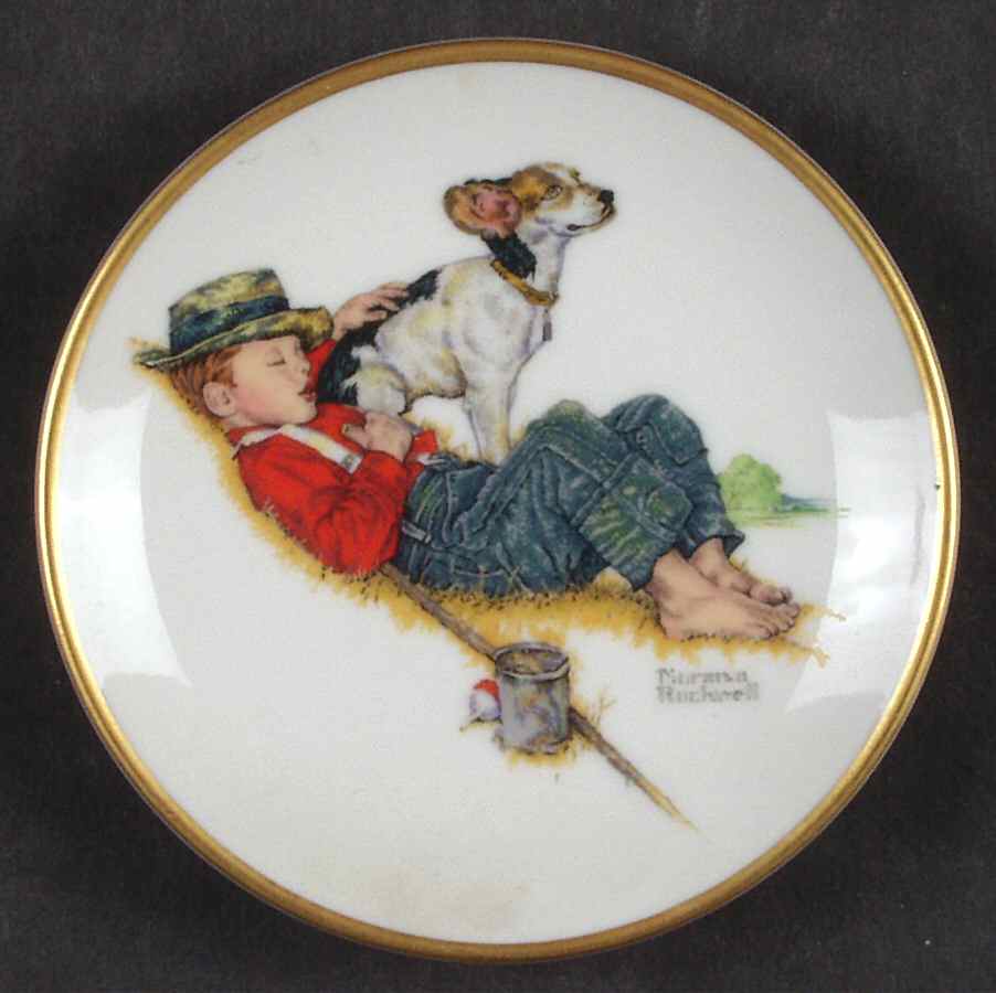 Four Seasons Miniature-Plates Adventurers Between Adventures - No Box by Fairmont Collectible-1