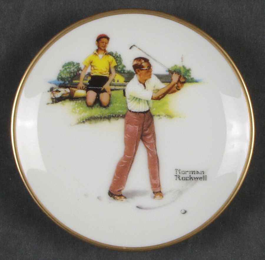 Four Seasons Miniature-Plates Blasting Out - No Box by Fairmont Collectible-1