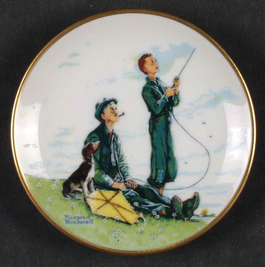 Four Seasons Miniature-Plates Soaring Spirits - No Box by Fairmont Collectible-1
