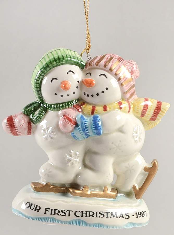 Our First Christmas-Ornament Our First Christmas - No Box by Fitz & Floyd-1