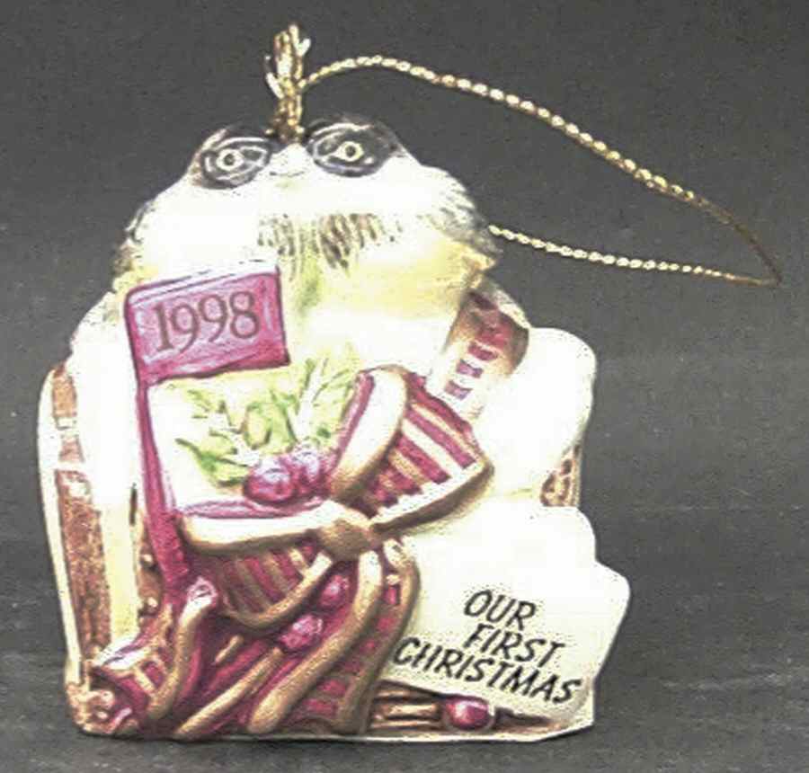 Our First Christmas-Ornament Our First Christmas - No Box by Fitz & Floyd-1