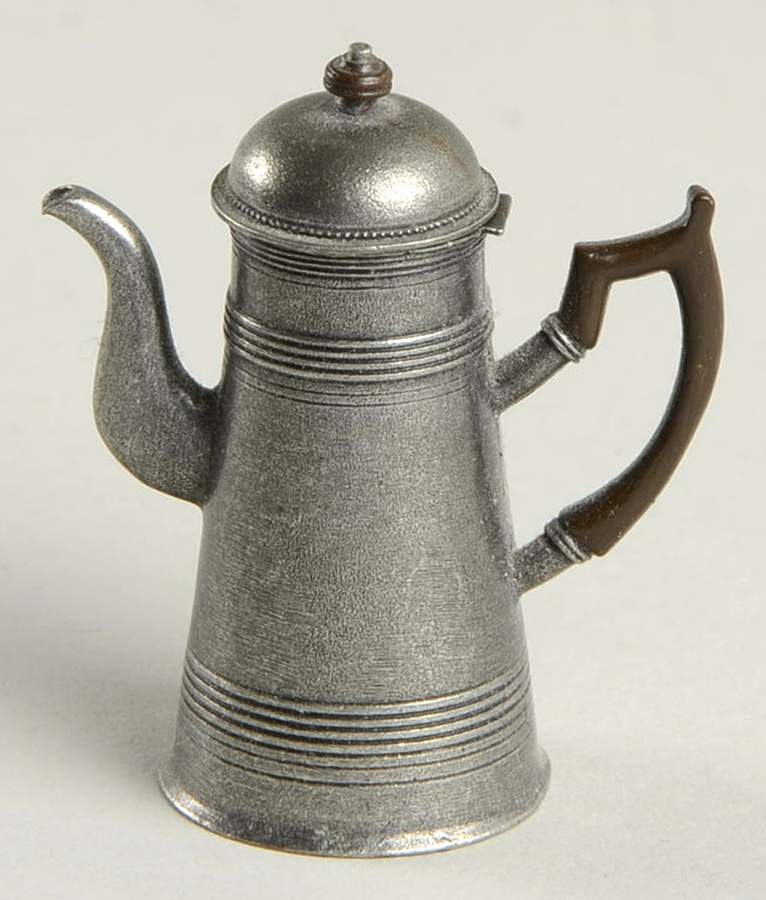 Colonial American Miniatures Lighthouse Coffee Pot By Trask - No Box by Franklin Mint-1