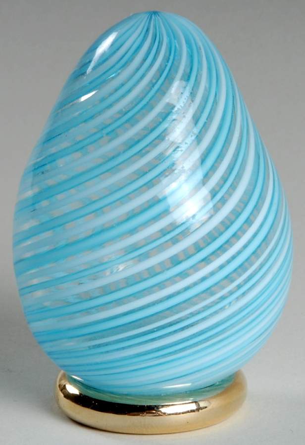 The Collector's Treasury of Eggs Venetian Glass - No Box by Franklin Mint-1