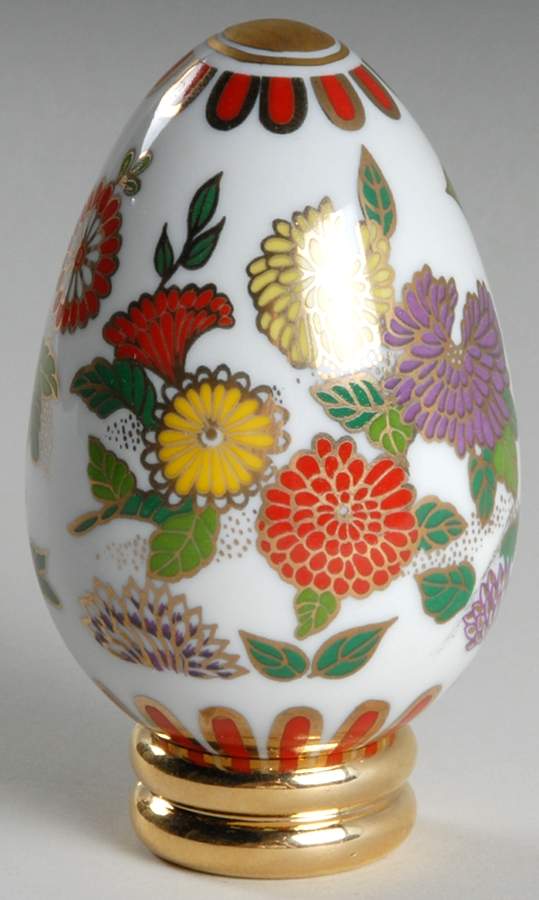 The Collector's Treasury of Eggs Satsuma - No Box by Franklin Mint-1