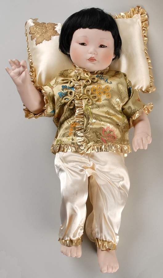 Franklin Mint Dolls Chinese Baby - No Box by Franklin Mint-1