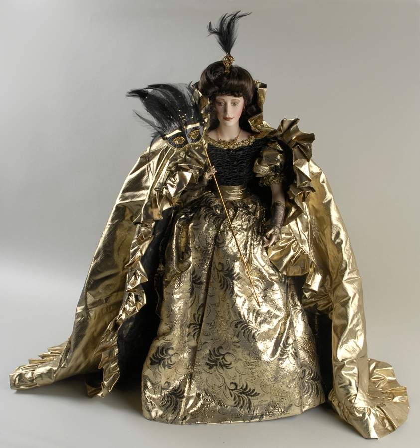 Franklin Mint Dolls Queen Of The Masquerade Ball - No Box by Franklin Mint-1