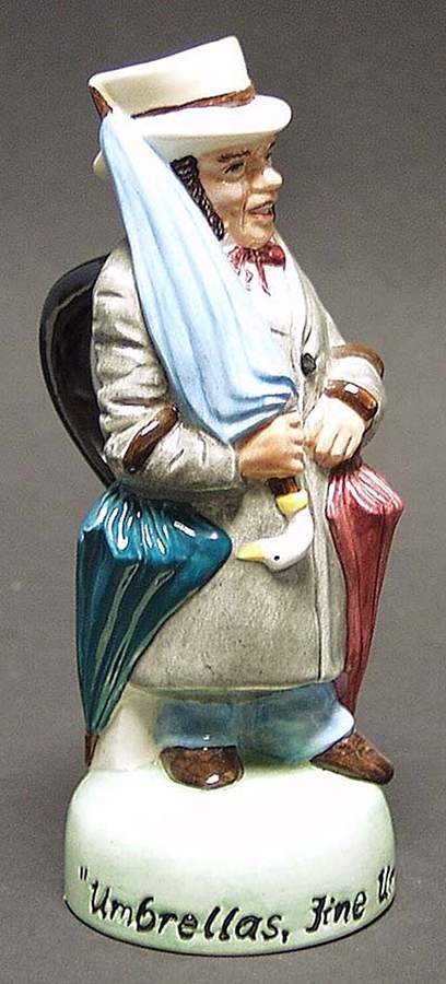 Cries of London Umbrella Seller - No Box by Franklin Mint-1