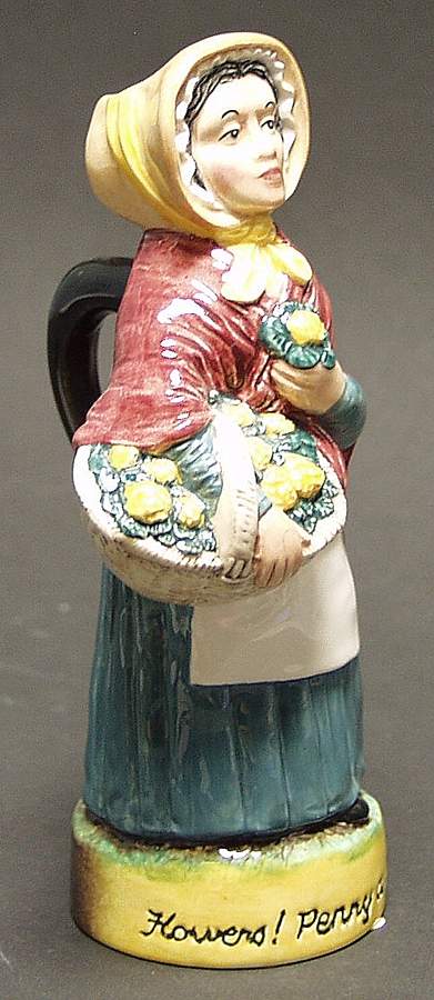 Cries of London Flower Seller - Boxed by Franklin Mint-1