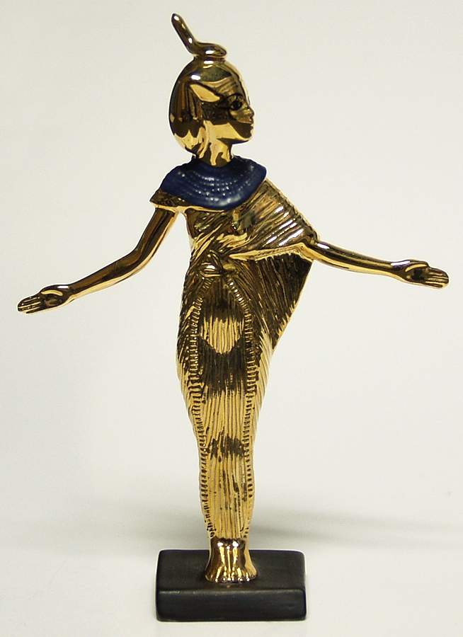 Treasures of King Tut The Goddess Selket - Boxed by Franklin Mint-1