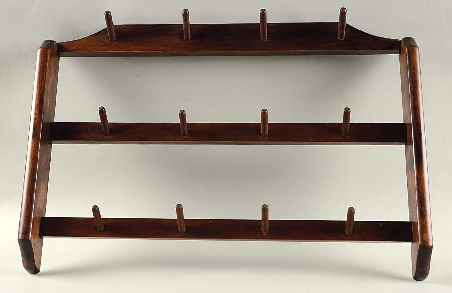 The Corner Store  Wooden Rack-12 Cup - No Box by Franklin Mint-1