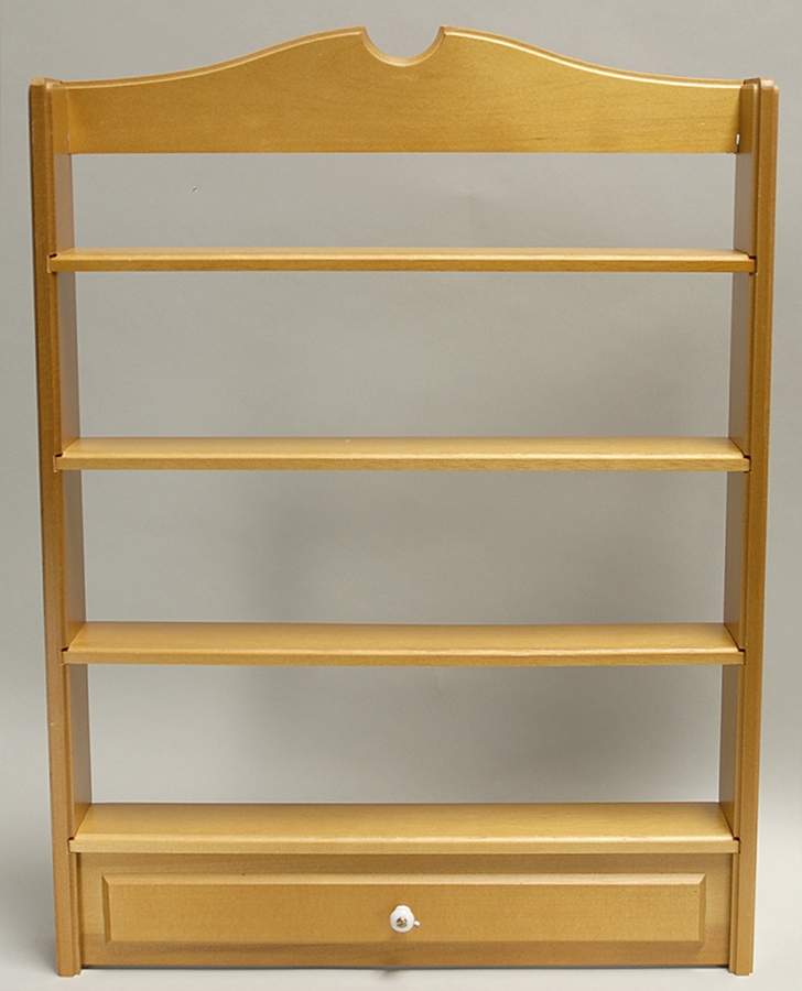 Country Store Spice Jar Wooden Rack - Spice Rack Wooden by Franklin Mint-1