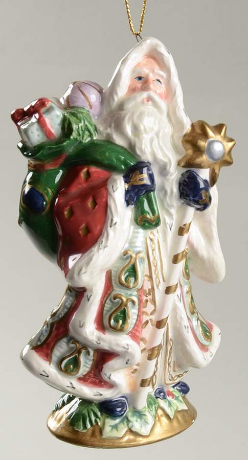 Fitz & Floyd Christmas Ornament Florentine Santa - Boxed by Fitz & Floyd-1
