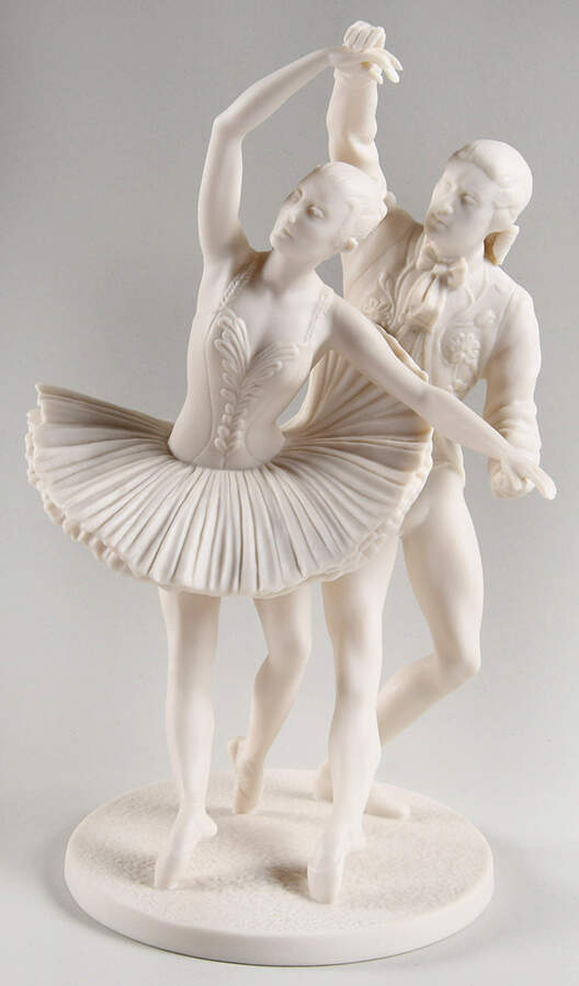 Royal Ballet Sculptures Cinderella - Boxed by Franklin Mint-1